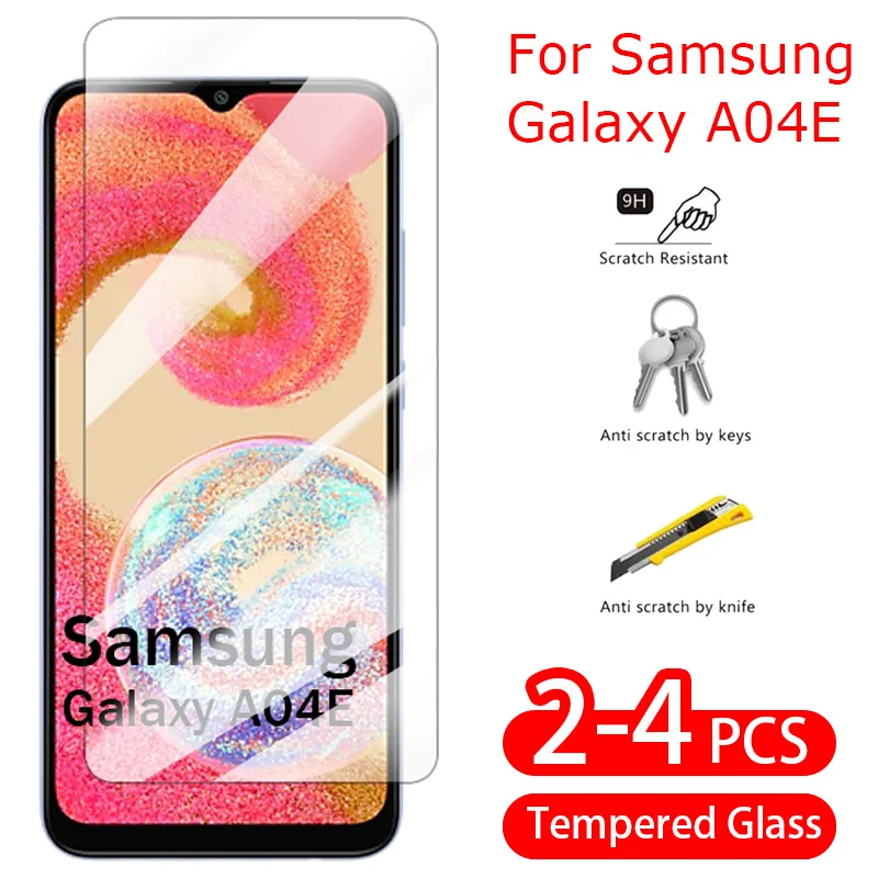 

For Samsung Galaxy A04E Screen Protector Tempered Glass Clear HD Flim 10D 9H Front Flim Full Cover Screen Flim For Galaxy A04E