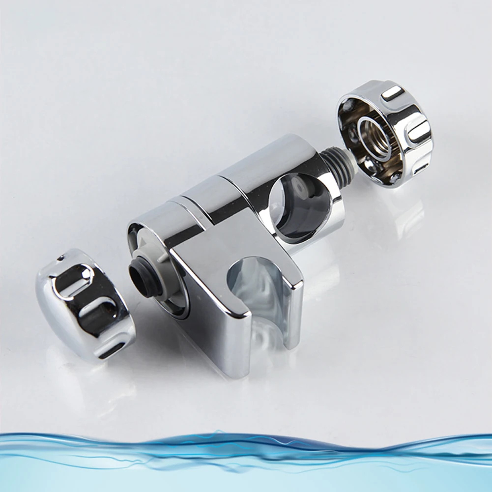 Hand Shower Bracket for Slide Bar Adjustable Chrome Plated Shower Holder