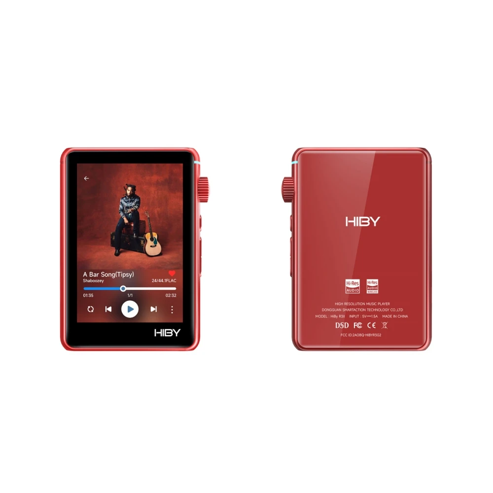 하이비 R3 II 2025 / R3 2세대 뮤직 플레이어 5.1 와이파이 MQA16x DSD256 웹 라디오 USB 오디오 동글 DAC X1600e ES9219C
