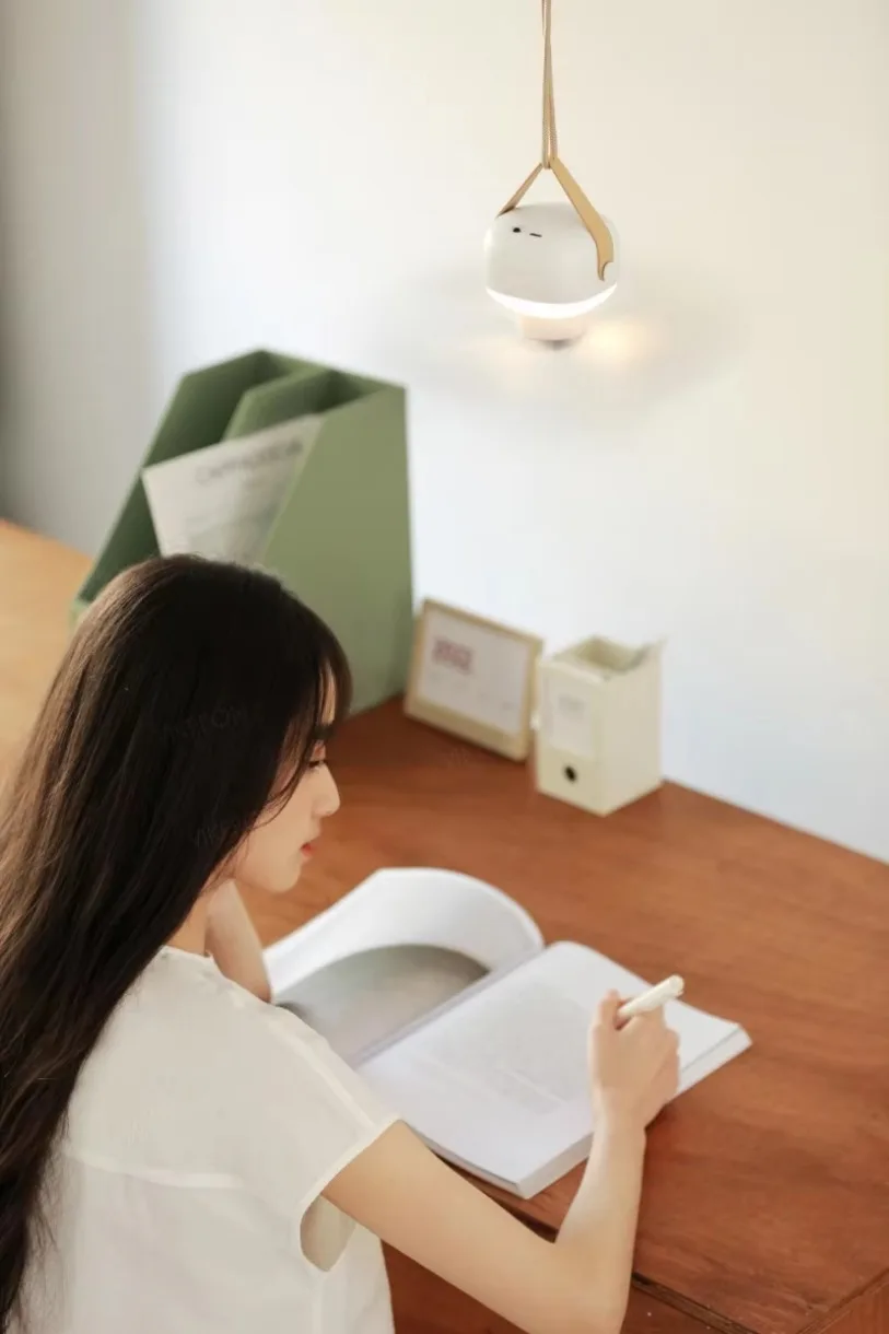 Portable Cooling LED Ceiling Fan Light Fan Ceiling Infrared Remote Control for Dormitory Camping Trip Excellent Accessories