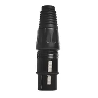 4/10/20pcs 3-Pin XLR Male to Female Adapter - Balanced Audio Plug for Microphone Mixer Speaker 3