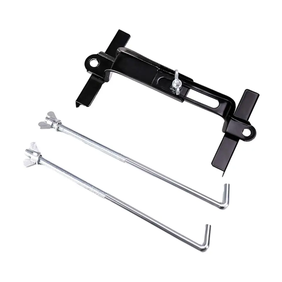 Top Fisso Toilette Coperchio Set Cerniera Espansione Bullone 8mm Argento Acciaio - Foto 8