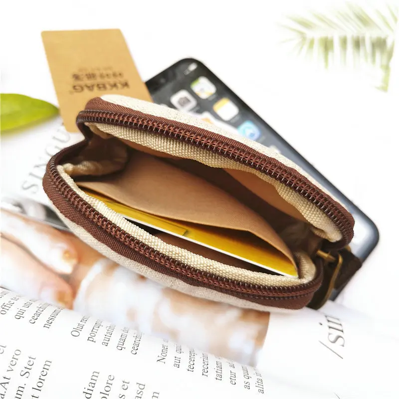 Coin Purses Korean Printed Mini Coin Wallet Bag Card Holder ID Credit Holder Pocket Women Girls Kids Cosmetic Bag