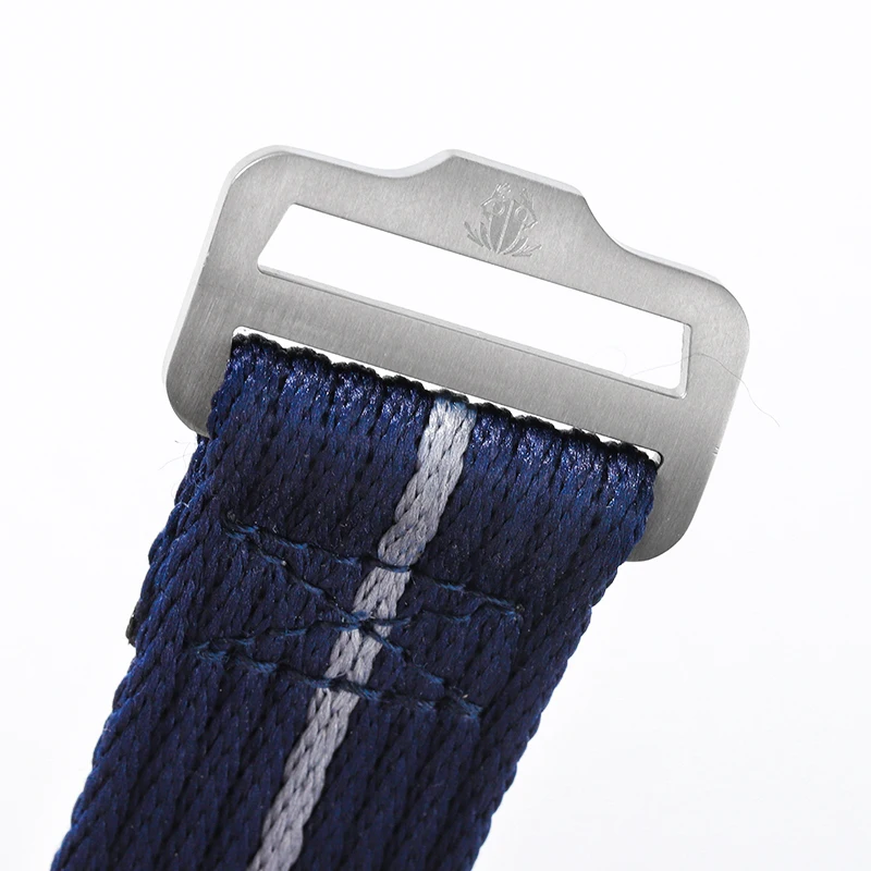 Tactical Frog FX-Diving 22mm Fabric Strap Nylon Military Replace WatchBand Titanium Buckle Comfortable Field Sport Men Watchband
