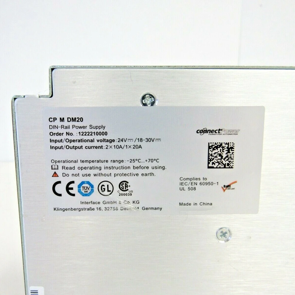 DIN-Rail Power Supply For Weidmuller Switching Power Supply Diode Modules 1222210000 CP M DM20 5 DIN-Rail Power Supply For Weidmuller Switching Power Supply Diode Modules 1222210000 CP M DM20 - Image 3
