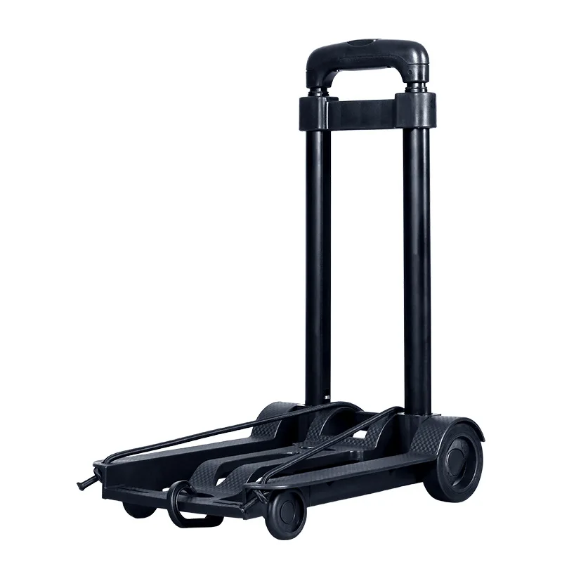

Folding Portable Travel Trailer Domestic Luggage Cart Portable Hand Cart for Shopping Trolley Shopping Cart