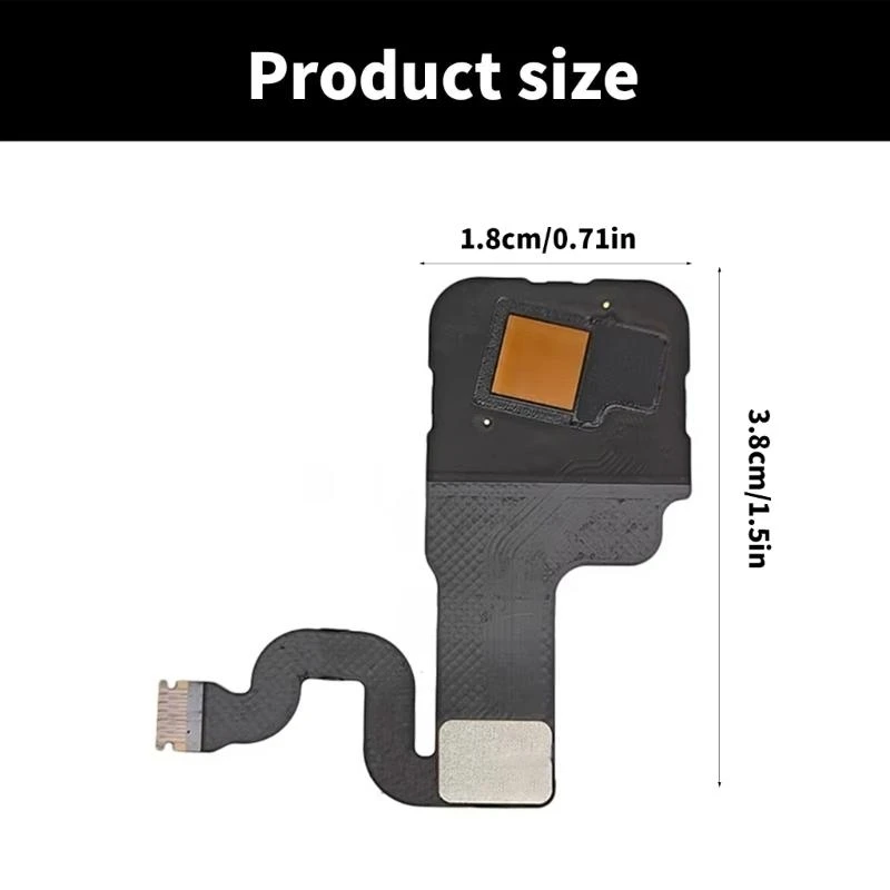 Fingerprint Button Cable Repair Part for 8 Phone Fingerprint Sensors Cable Easy Installation H8WD