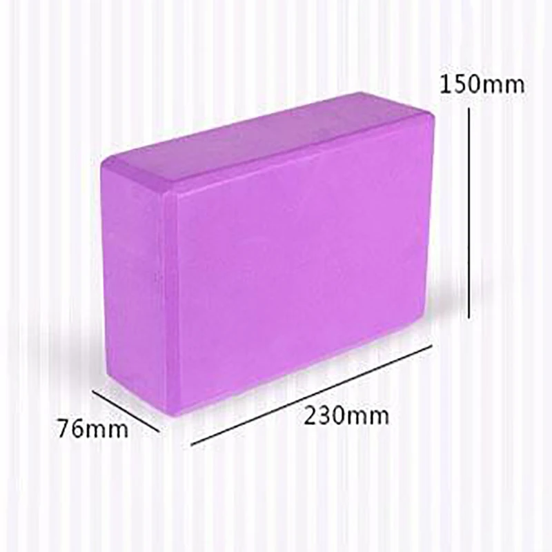 Yoga Building Block Gym High Foam Cube Pilates Brick Training Exercise Fitness SetTool Bolster Pillow Cushion Stretching Shaping