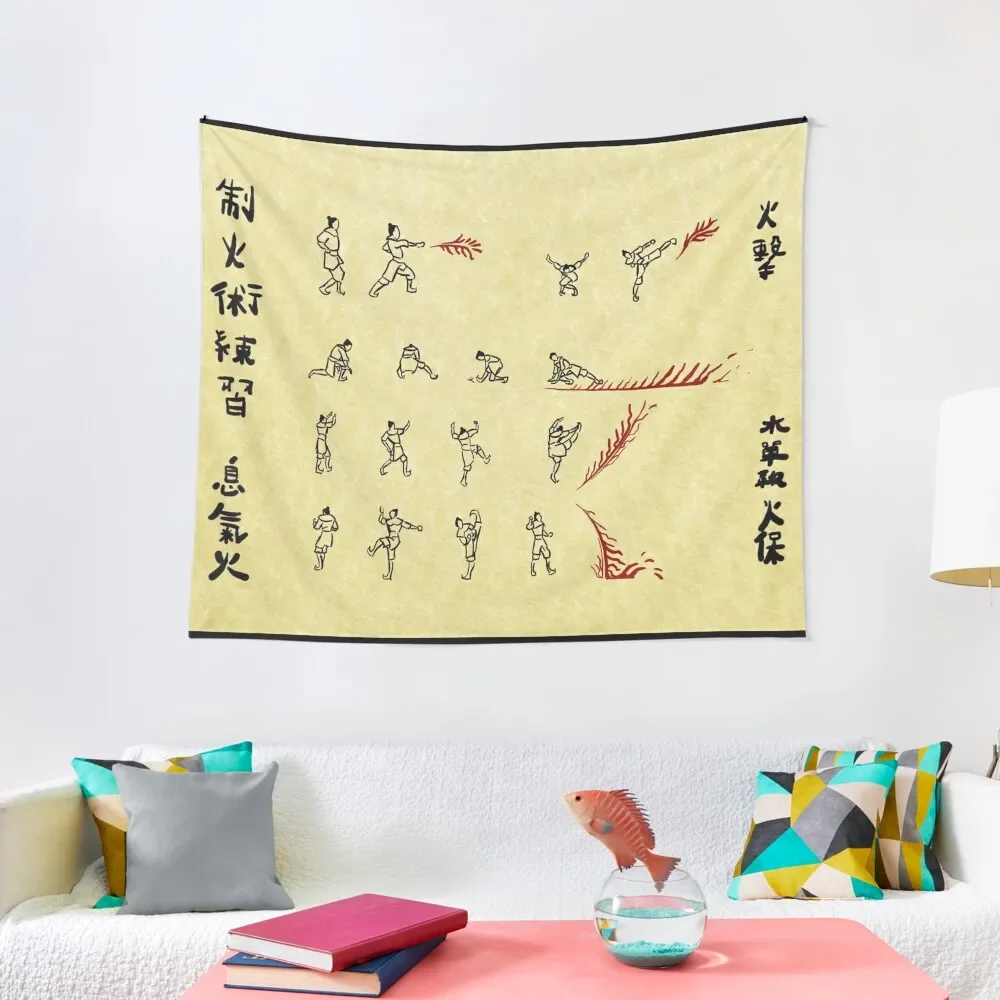 

Firebending Scroll Tapestry Home And Comfort Decor Decoration Pictures Room Wall Tapestry