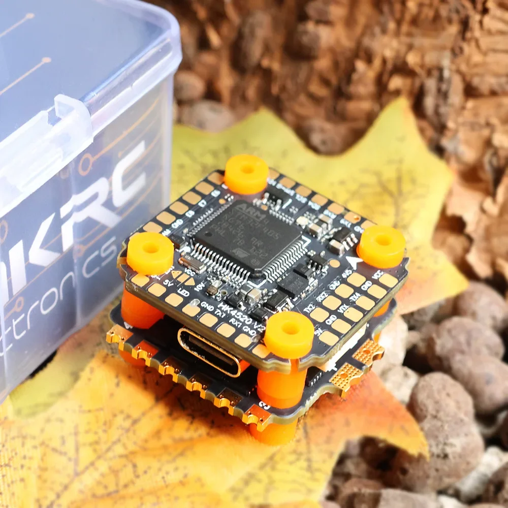 Câblage et ports du F4 V2 Mini FC pour drone FPV, ESC intégré 35A-65A
