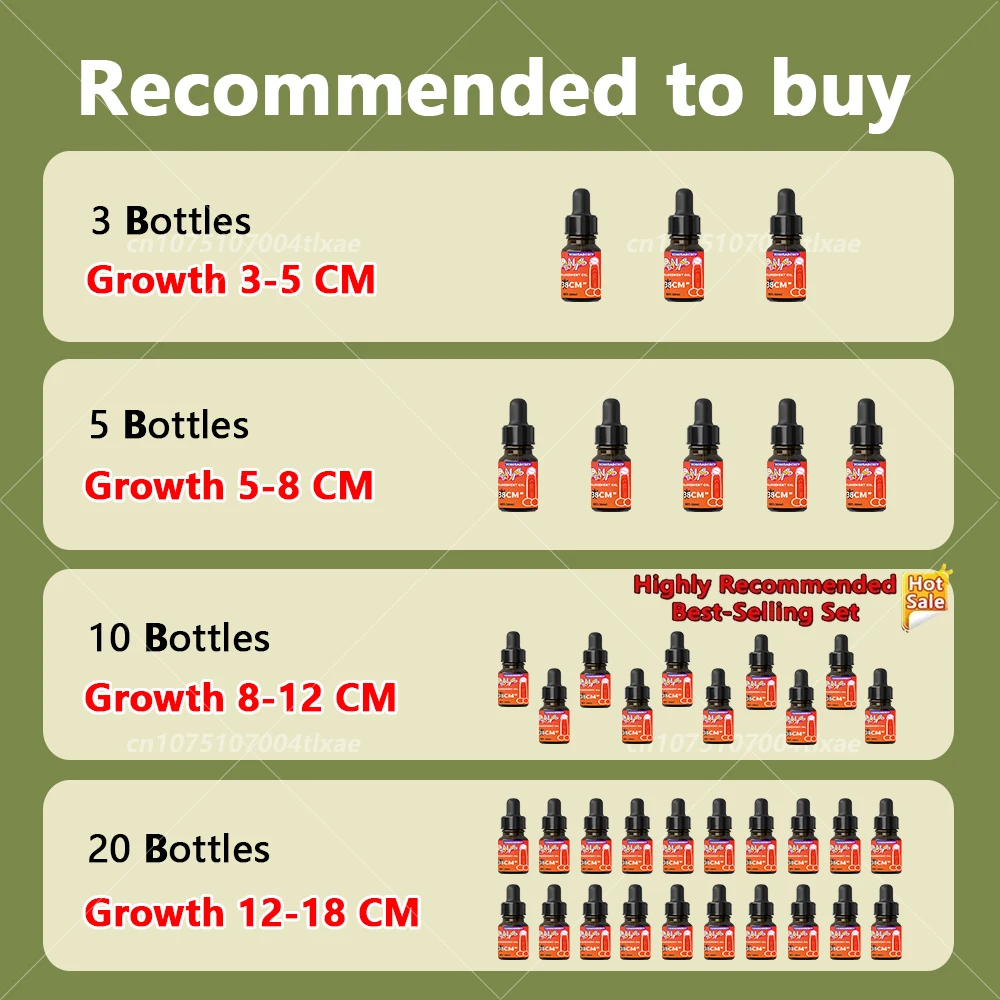 Male Penis Enlargement Oil Big Cock Increase Thickening Growth Massage Oil For Men