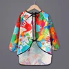 Children's Painting Waterproof Long Sleeved Cover Kindergarten Art Painting Reverse Dressing Baby Eating Bib Kids  Apron 2
