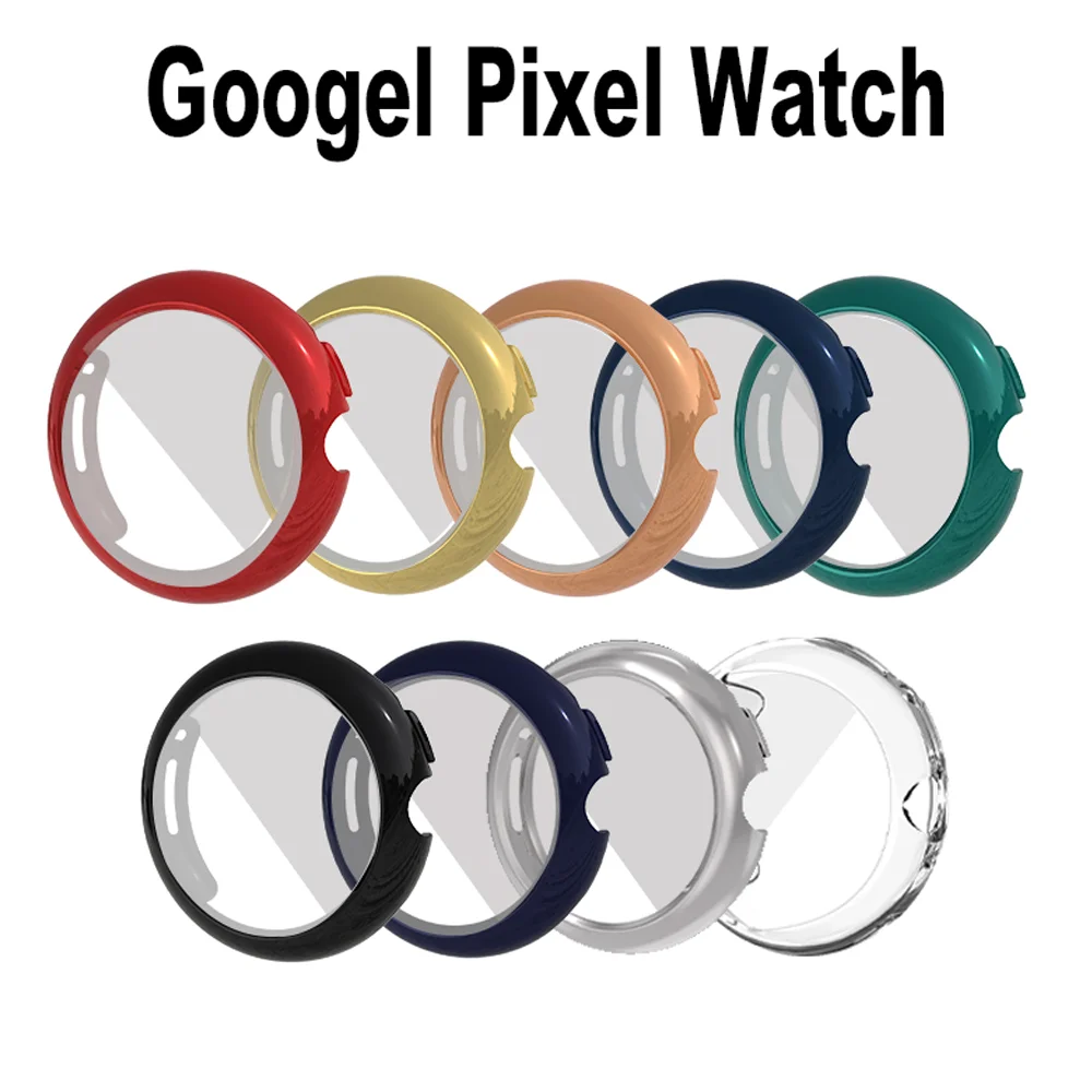 

Защитный чехол для Google Pixel Watch, ремешок для умных часов, мягкий ТПУ чехол с полным покрытием, бампер для Pixel watch, аксессуары для ремешка