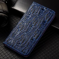 Dragon Claw Genuine Leather Flip Case - Premium Protective Cover for Camon 20 Pro 4G (Blue)