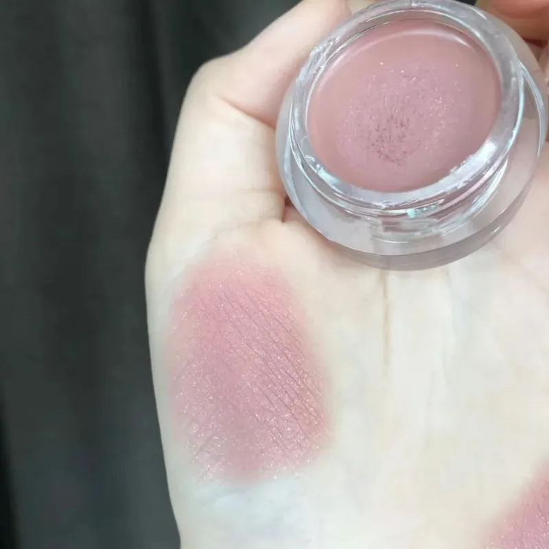 Eye Shadow Matte Nude Cream Silky Waterproof Soft Pigment Primer Pink Brown Long-lasting Monochrome Peach