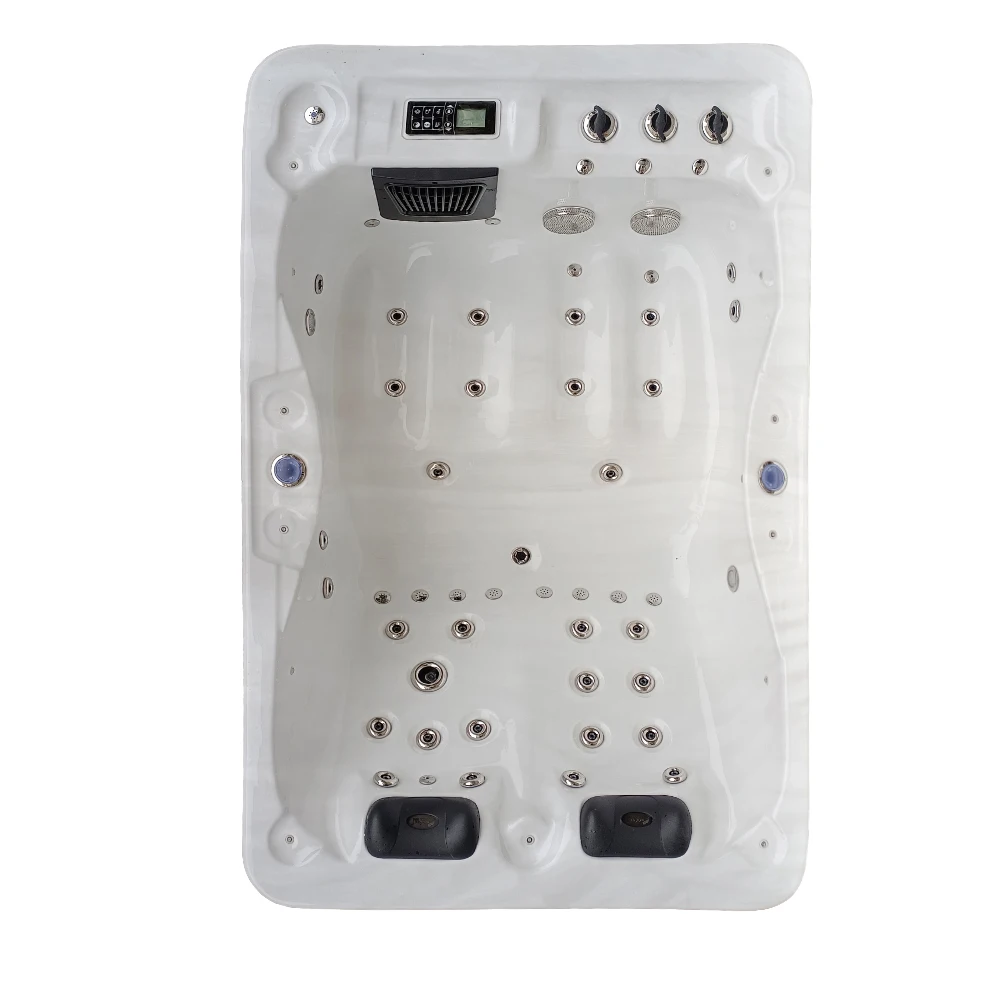 Cheap Price Luxury Acrylic Hot Tub 2 Person Garden Gazebo Hydromassage Bath Tub Jet Overflow whirlpool Massage Bathtub