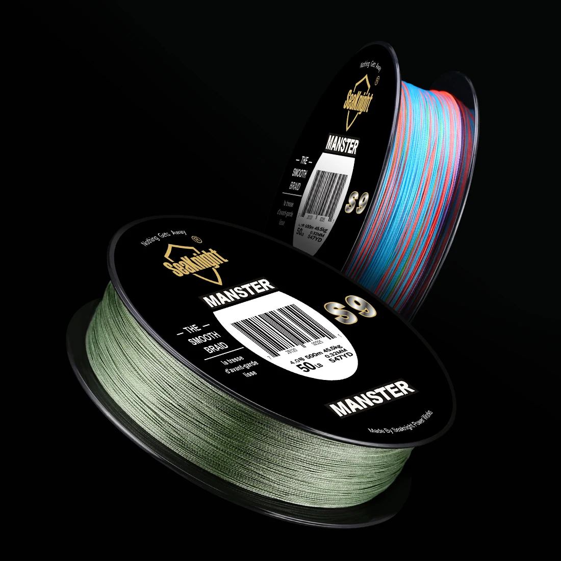 Close Out! MONSTER/MANSTER 8 Weaves Braided Fishing Line