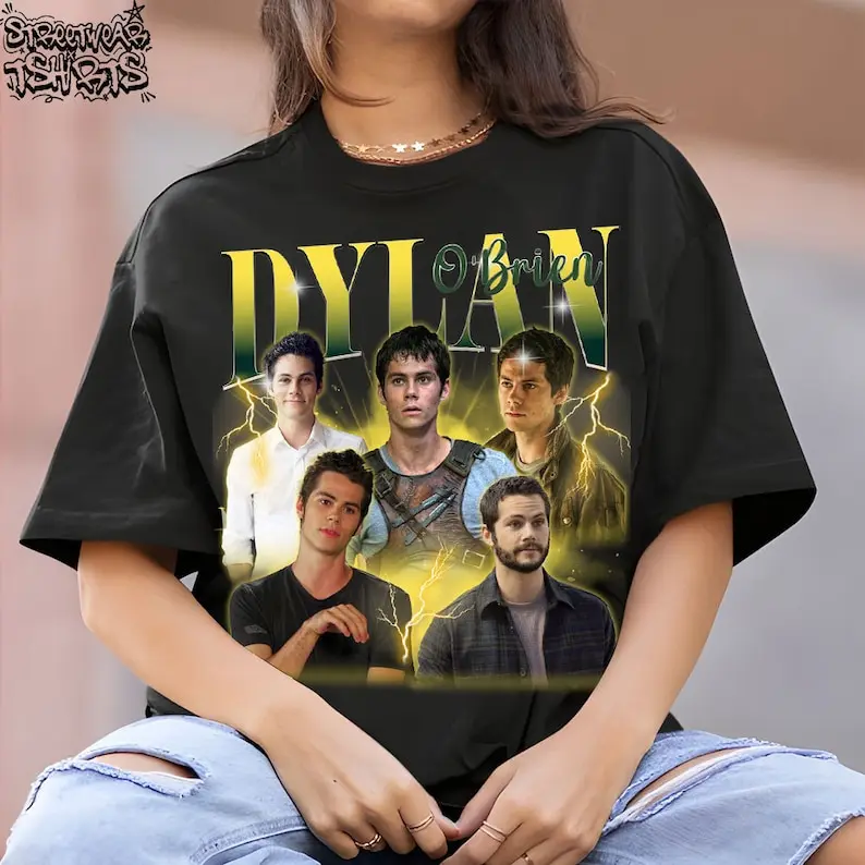 Dynamus Marshall Vintage Anni '90 T Shirt Actor Omaggio Bootleg Retro Anni '90 Fans Custom Photo Maniche Lunghe O Corte