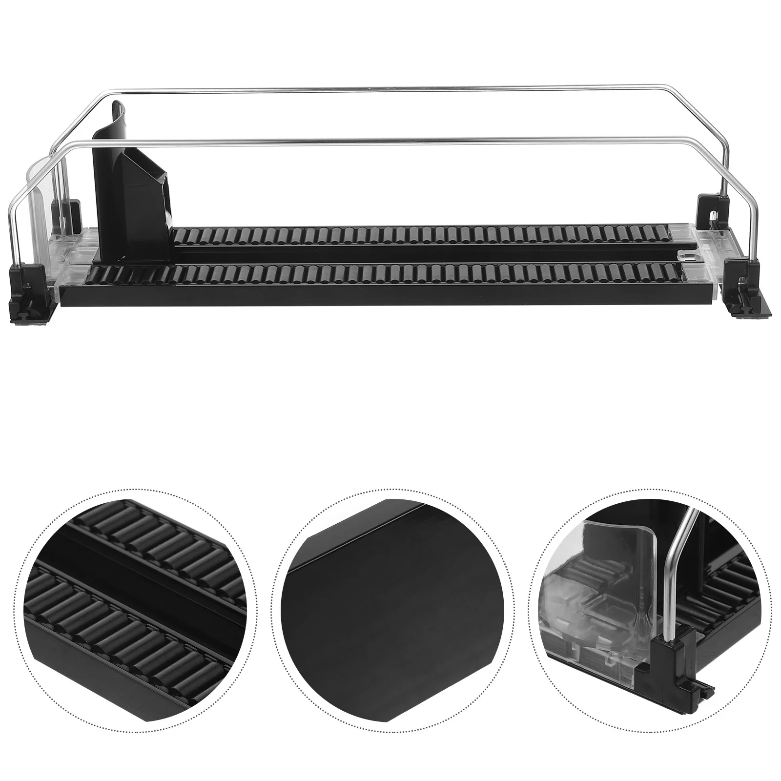 

Shelf Automatic Replenishment Pusher Refill Sliding System for Drinks Display Easy and convenient to install and use