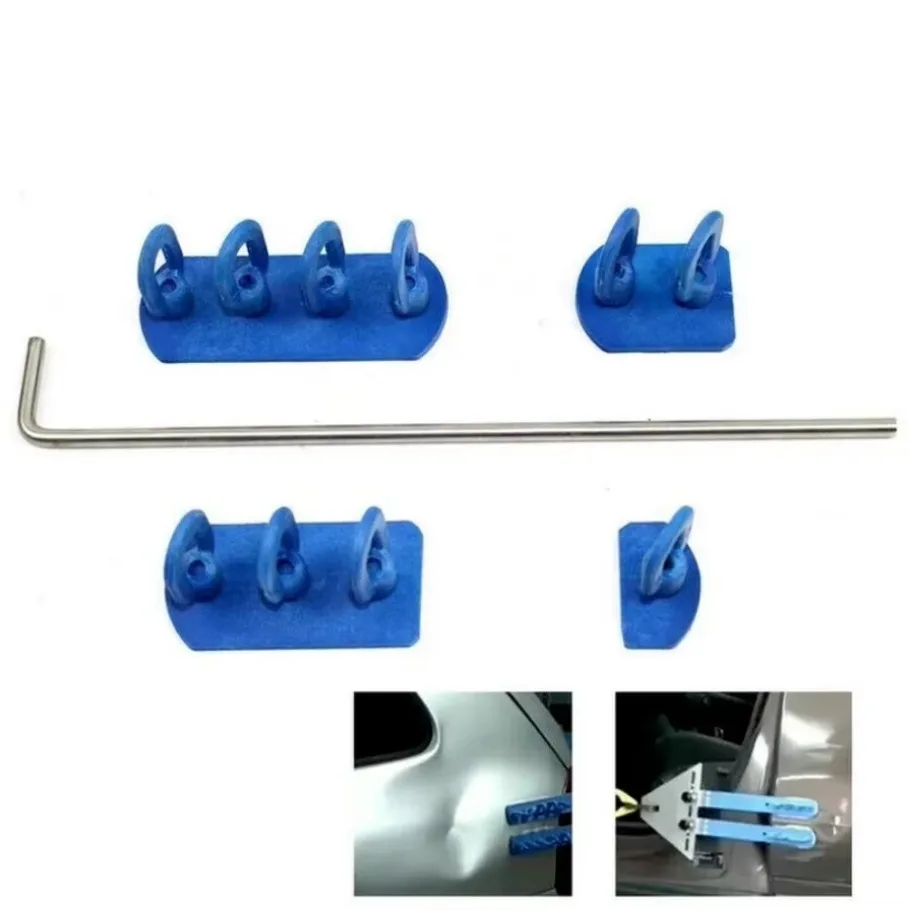 Universal Car Body Sheet Metal Dent Repair Kits Parts Push Hail Puller Tool Trim 1set