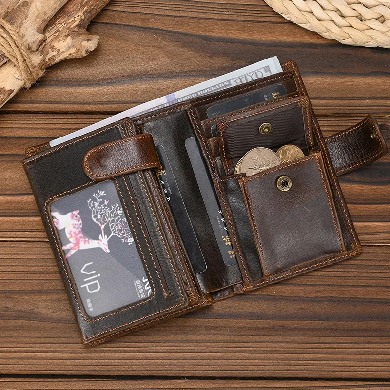 RFID-anti-theft-leather-men-s-wallet-male-clip-purse-wallet-casual ...