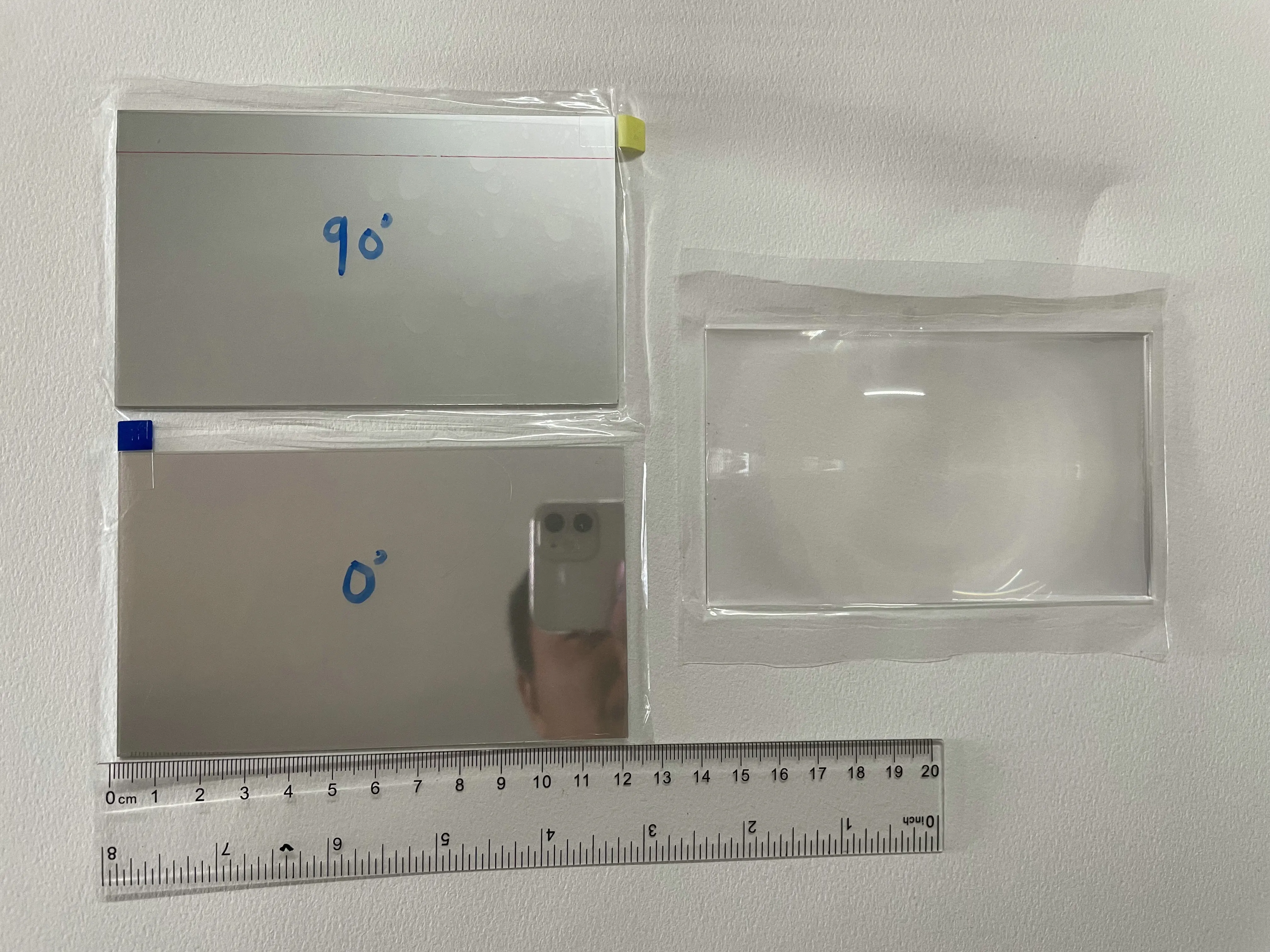compatible polarizer glass + Fresnel Lens for PHILIPS NeoPix Ultra 2TV NPX643 122 x 73mm projector