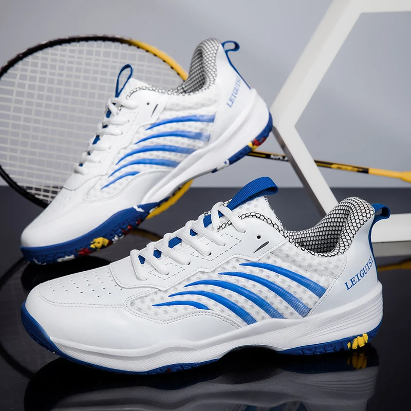 Badminton Shoes Sneakers Mens Tennis Breathable Anti-Slippery Sport Shoes Men Women