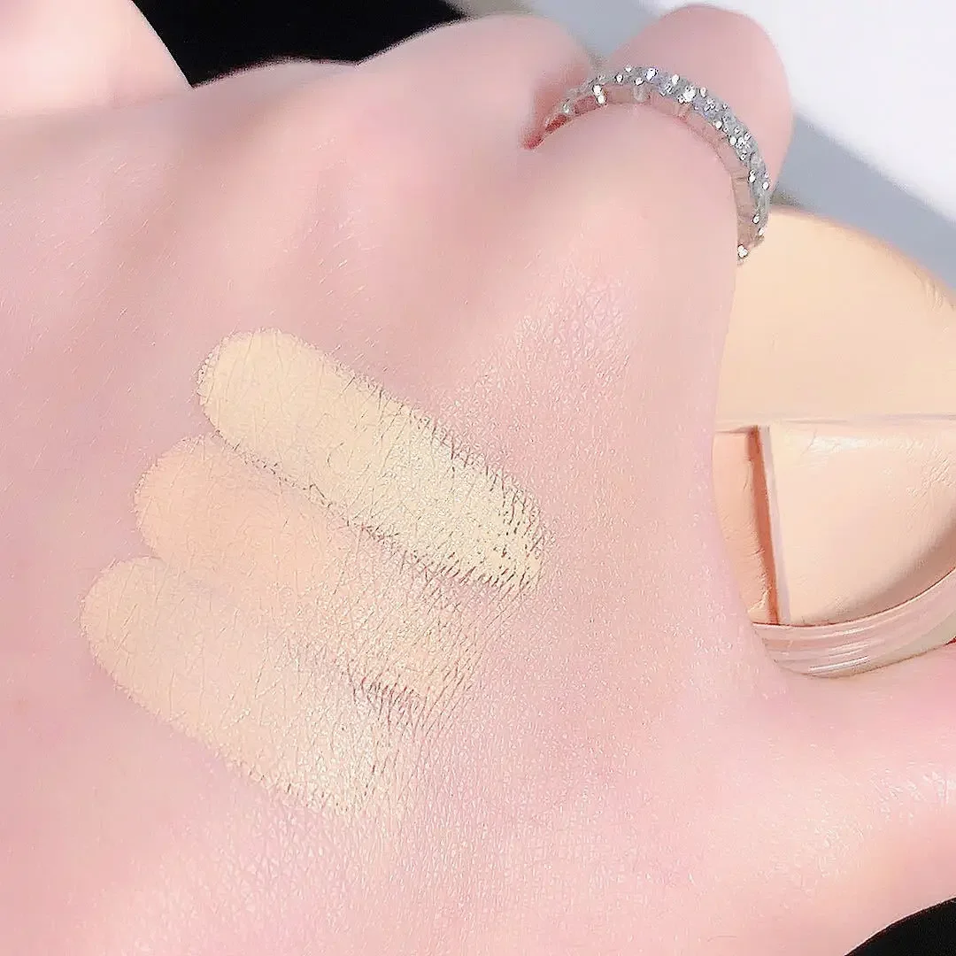 Face Concealer Palette 3 Colors Moisturizing Matte Concealer Foundation Cream Makeup Cometics