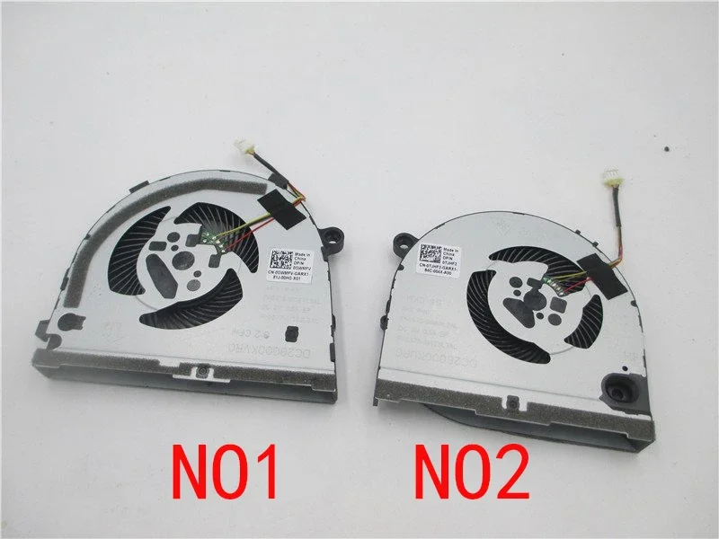 

CPU GPU Cooling Fan for Dell inspiron Game G3 3579 3779 G5 5587 TJHF2 GWMFV 0TJHF2 0GWMFV DFS481105F20T FKB6 FKB7