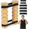 Rip Stick Upper Body Workout Equipment Adjustable Resistance Bands With Wooden Handles Men Women Arm Chest Fitness Pull Belts