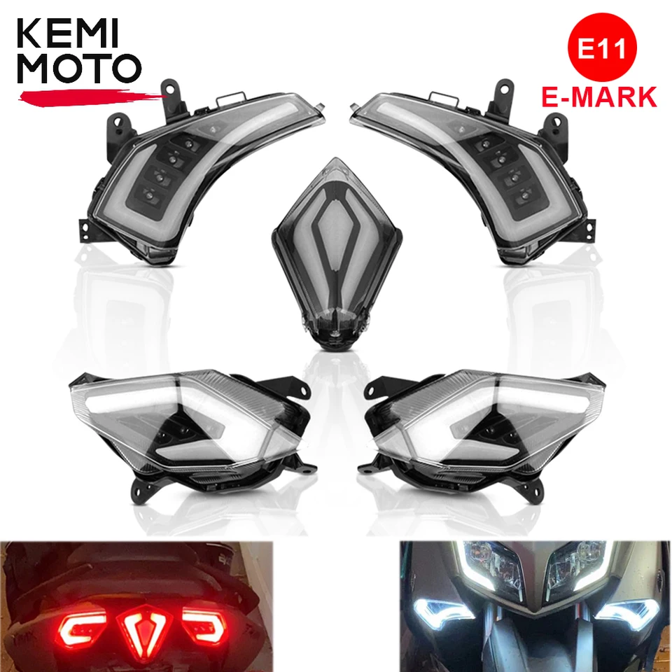 Tmax 530 xp530 Led ターンシグナルライトリアテールブレーキライト