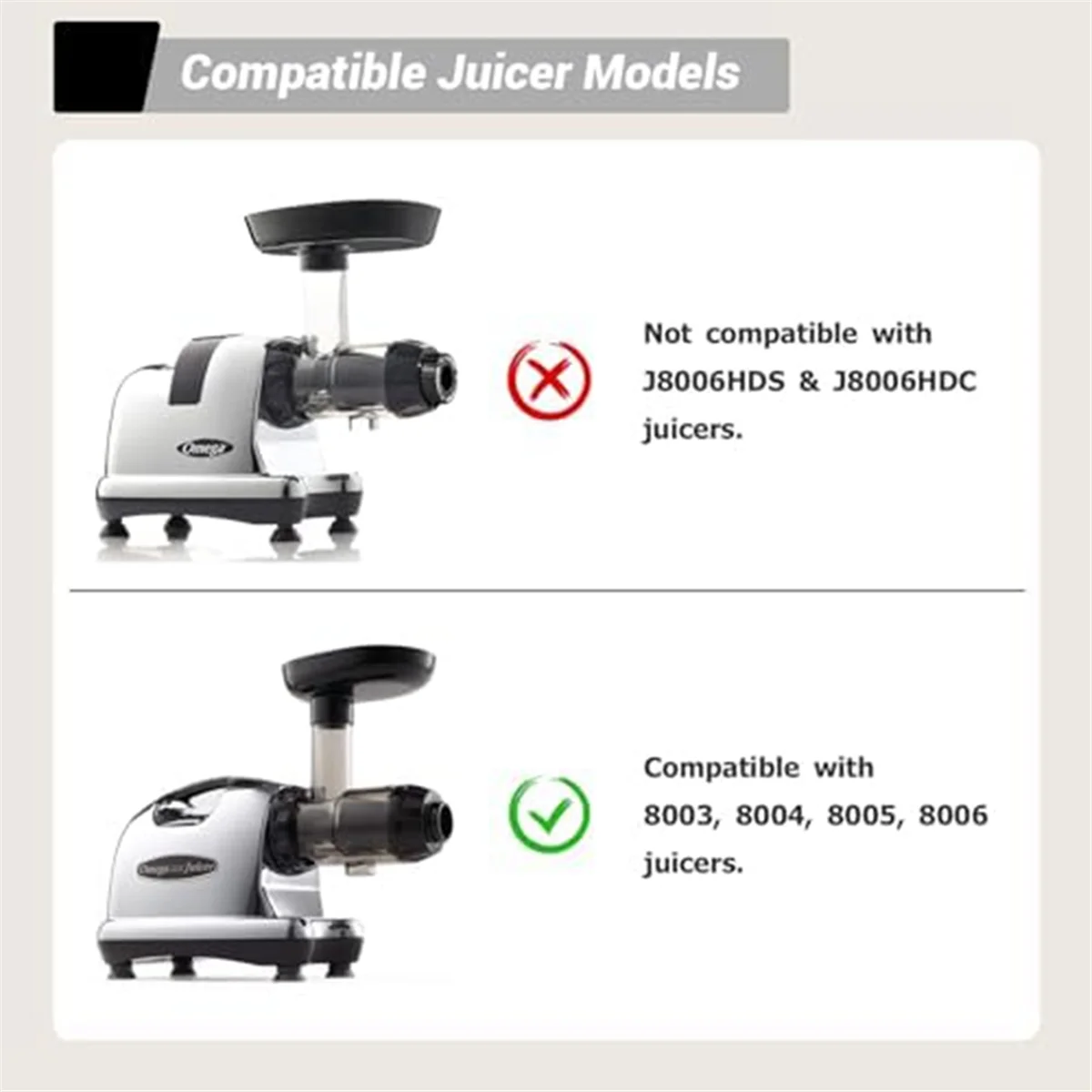 8006 Vertical Masticating Juicer for Omegae 8006, 8005, 8004, 8003 Juicing Screen Juice Screen Drum 2