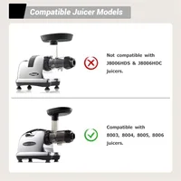 8006 Vertical Masticating Juicer for Omegae 8006, 8005, 8004, 8003 Juicing Screen Juice Screen Drum 2