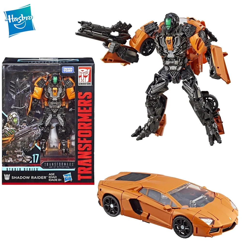 

[In Stock] Hasbro Transformers Studio Series SS17 Deluex Shadow Raider(AOE) New Movie Action Figure Model Collectible Gift Toys