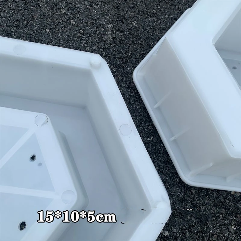 Hollow Hexagonal Plastic Mold for River Slope Project Slope Protection Six-Block Grass Planting Brick Concrete Decoration