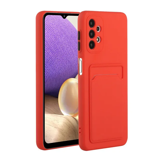 thumbnail image 1 of Étui en Silicone souple liquide pour Samsung, étui portefeuille de luxe avec porte-cartes pour A53, A73, A33, A13, A12, A34, A52, A54, A14, A72, A15, A25, A35, A55, 5G, 1 of 5