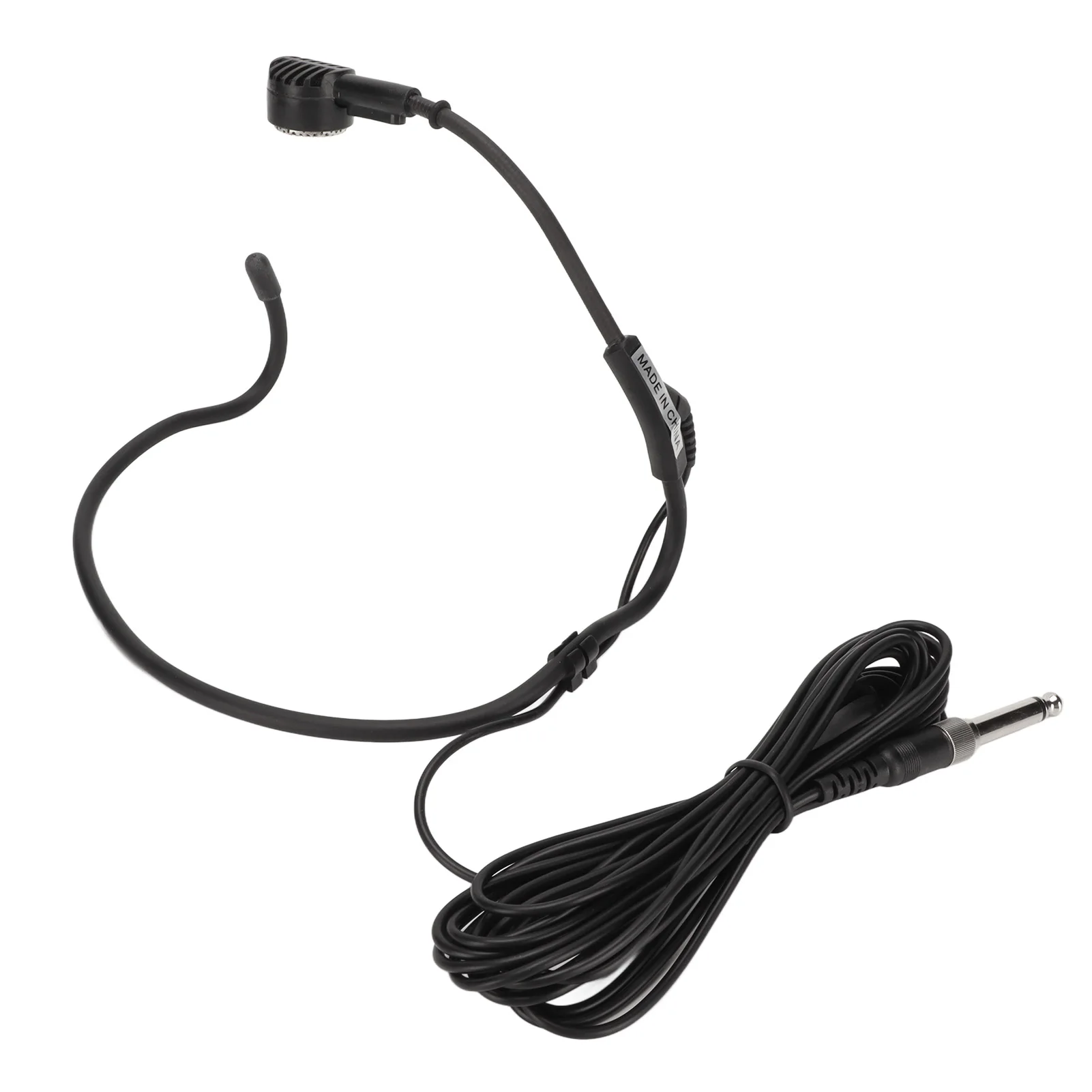 Description Picture 6 of itemHeadworn Microphone 16.4ft Length Wired Lightweight 6.35mm Jack Earhook Microphone for Teaching for Men for Karaoke Speakers