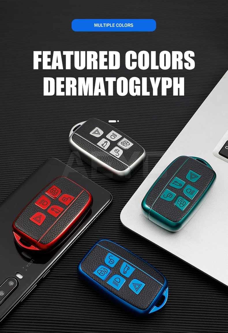 Ontto Custodia Per Chiave Auto, Adatta Per Jaguar| XE XJ XF F-Pace