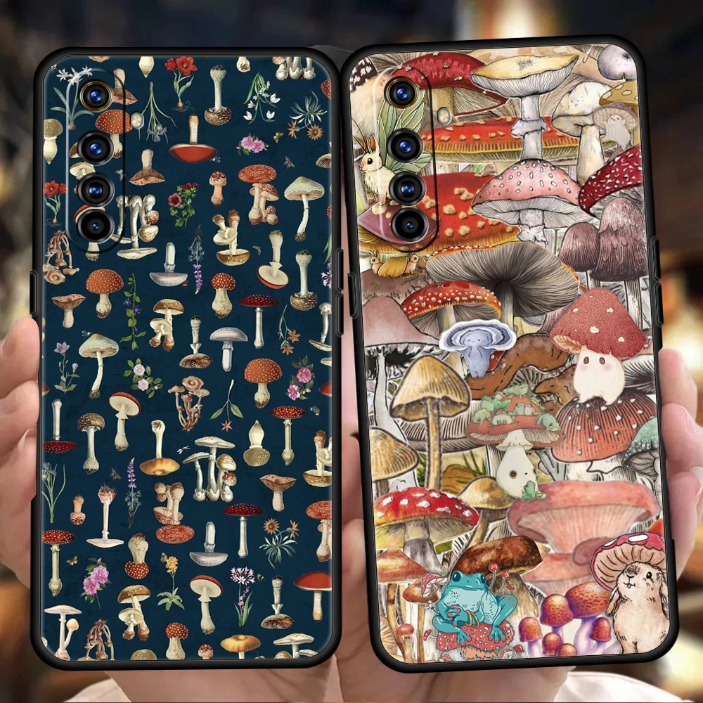 Vibrant Mushroom Soft TPU Phone Case Cover