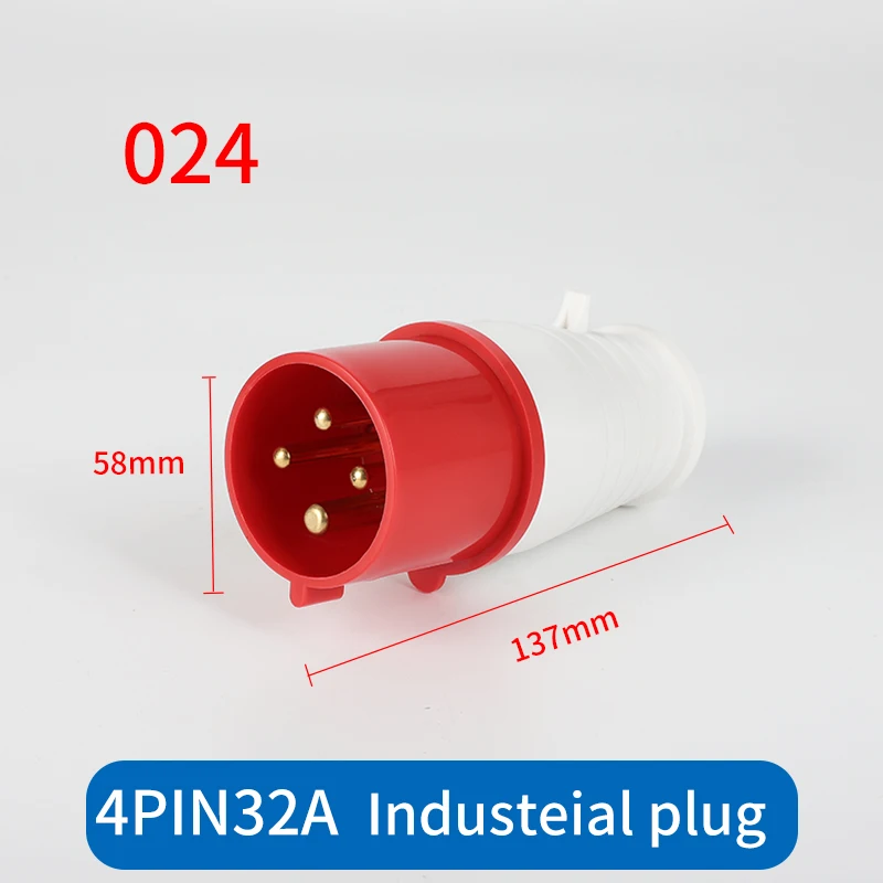 4P 32A plug