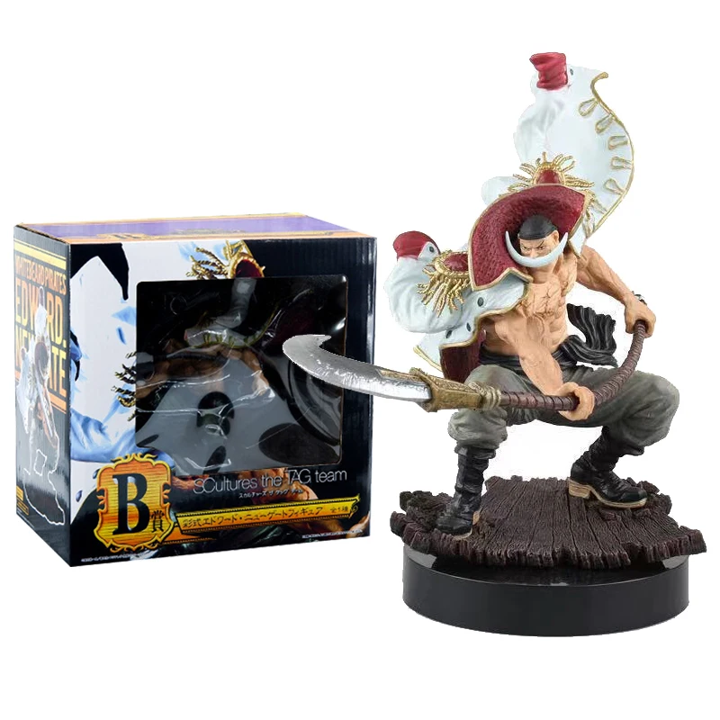 One Piece Anime Figure White Beard Edward Newgate Action Figure 