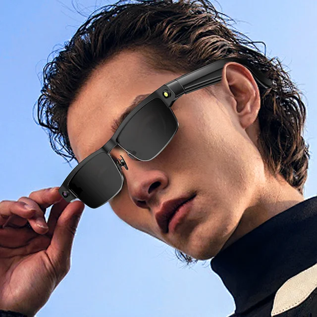 AI smart glasses with 8 million high-definition video recording, Bluetooth calling, music playback, summer sunglasses 4