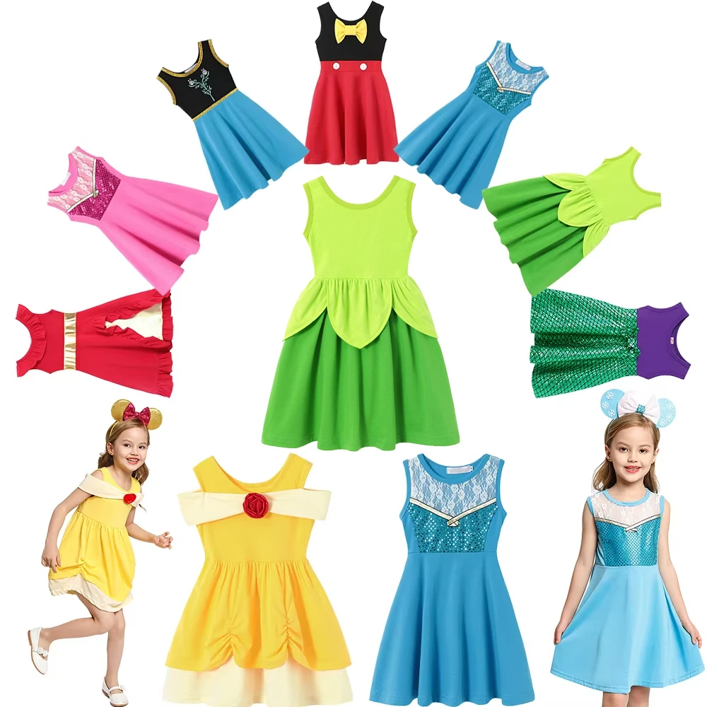 Robes Déguisements Filles | Princesses et Personnages Enfants