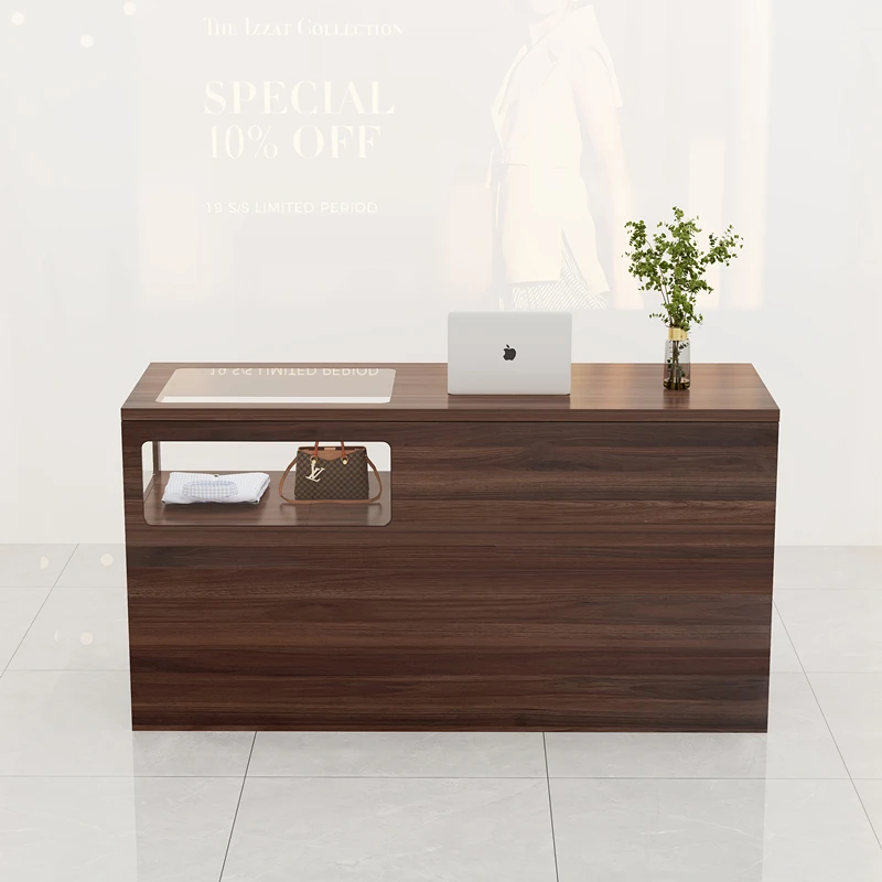 Luxury Executive Reception Desk Office Furniture Help Front Salon Beauty Institute Counter Bancone Reception Entrances Modern