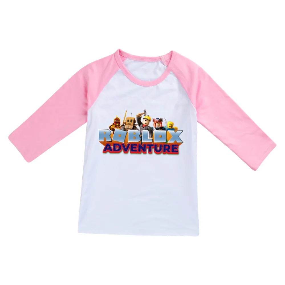 Kids Boys Girls Roblox Anime Short Sleeved Tops Children's New New Arrival T -shirts