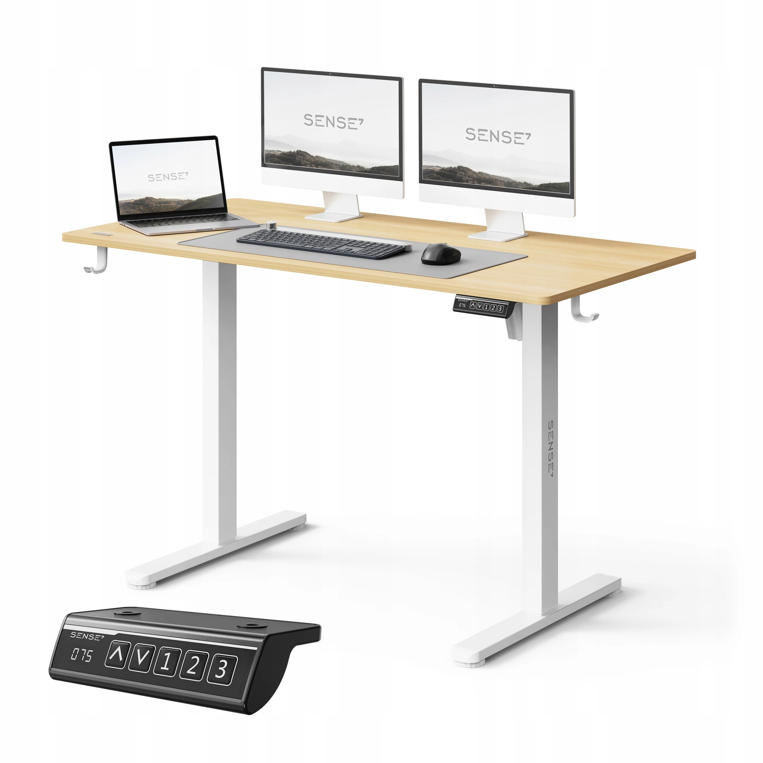 Elektryczne regulowane biurko Sense7 z Polski za $91.05 / ~341zł