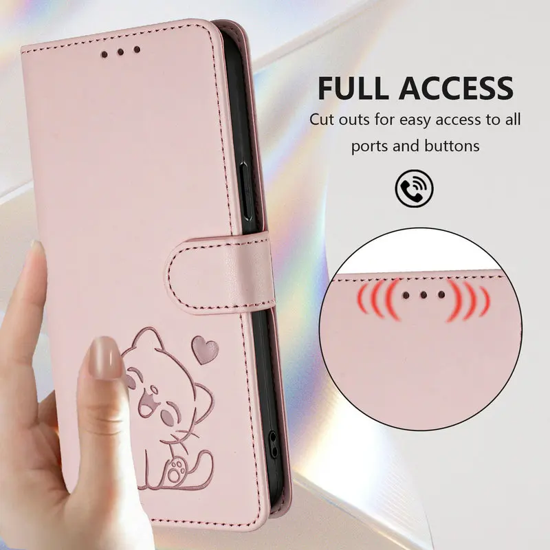 Luxury Leather Wallet Cover