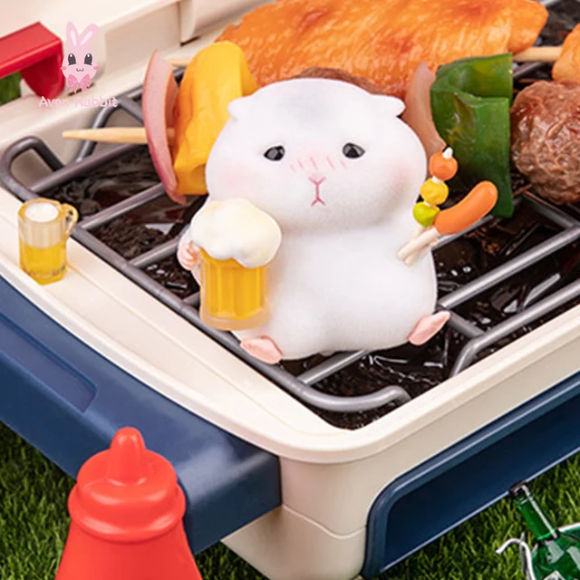 Clark the Hamster Foodie Blind Box Toy Mystery Box Mistery Figure Caja Misteriosa Surprise Anime Kawaii Model Girl Birthday Gift 5