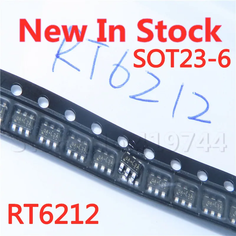 

10 шт./лот качество 100% RT6212 RT6212BHGJ6F SOT23-6 OA = чип источника питания ЖК-дисплея, новая оригинальная