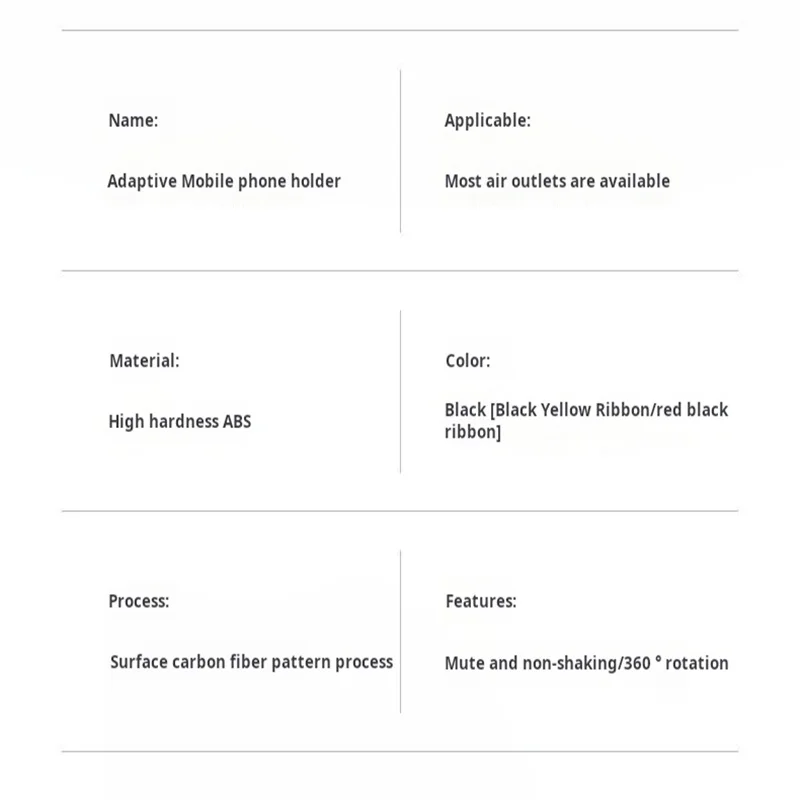 Race stoel ontwerp auto telefoon houder mount stand zuignap smartphone mobiele cel onder stetuning in auto beugel voor iphonesamsun – Detail 15